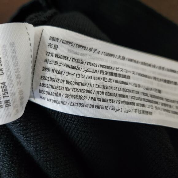 NWT Abercrombie & Fitch Ribbed Cut Out Dress Size Large - Picture 5 of 6